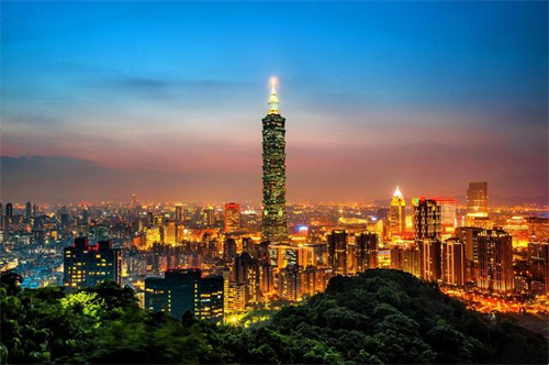 台湾风景台北101