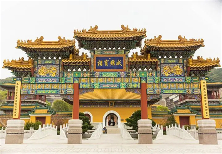 普陀山风景名胜区景点宝陀讲寺