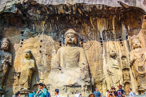 洛阳龙门石窟旅游景点图片